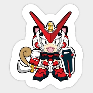 Cat Mecha Sticker